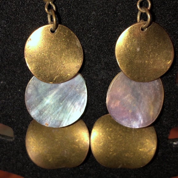 Purple & Gold Iridescent Earrings & Necklace Set - Picture 12 of 16